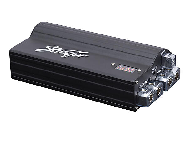 Stinger - SPC5010 kondensator m/display PRO serien, 10 Farad Hybrid